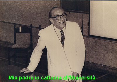 mio padre in cattedra